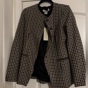 Rachel Zoe Checkered Blazer